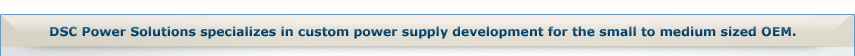 Custom Power Supplies